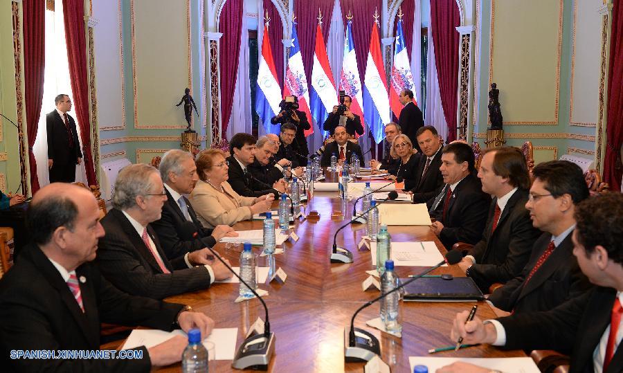 Chile y Paraguay trabajarán por "mayor diálogo" entre Alianza del Pacífico y Mercosur