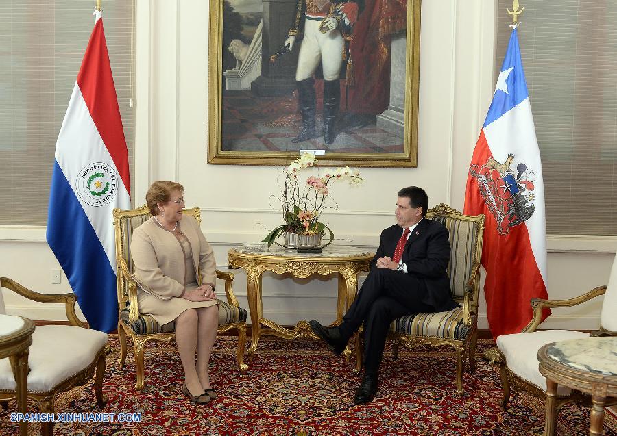 Presidentes de Paraguay y Chile acuerdan mayor cooperación