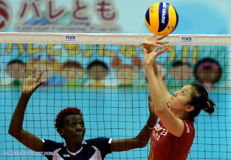 Voleibol: China derrota a Kenia 3-0 en Copa Mundial Femenil