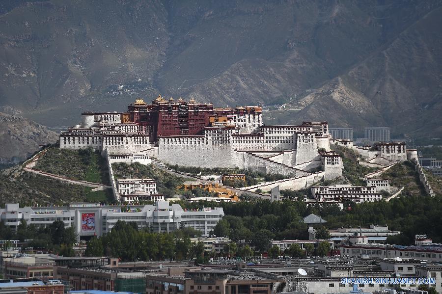 Enorme cambio en Lhasa en 50 años
