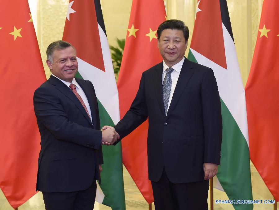 China y Jordania anuncian asociación estratégica