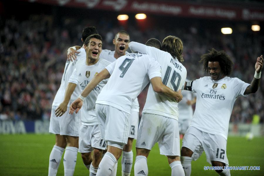 Real Madrid es líder tras triunfo contra Athletic de Bilbao