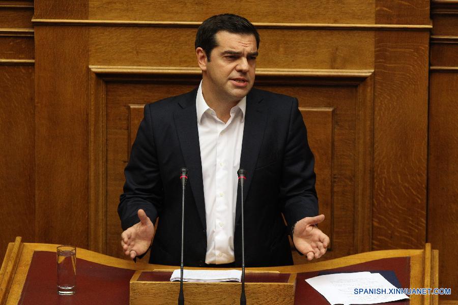 PM griego presenta agenda y promete cumplir compromisos de rescate