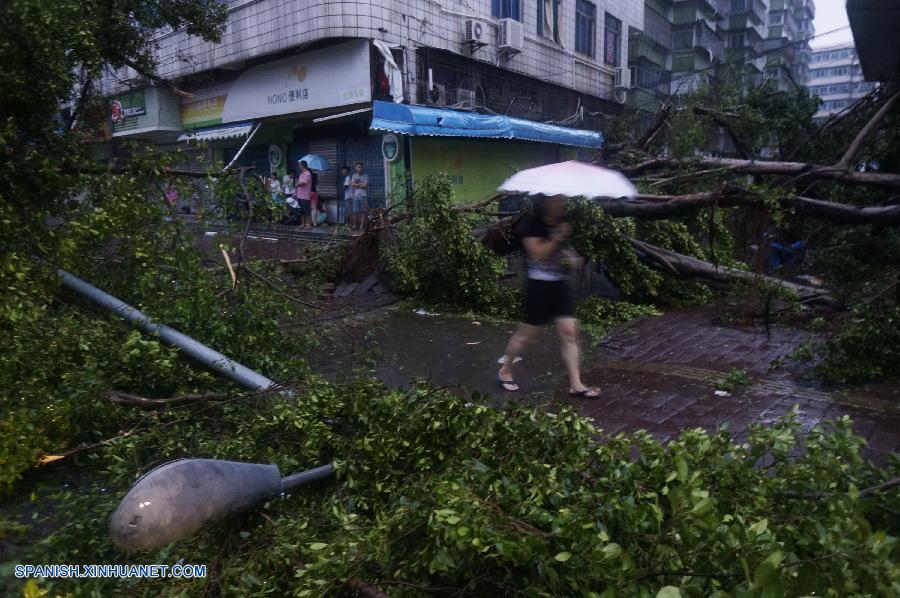 Tifón Mujigae provoca siete muertos en sur de China 2