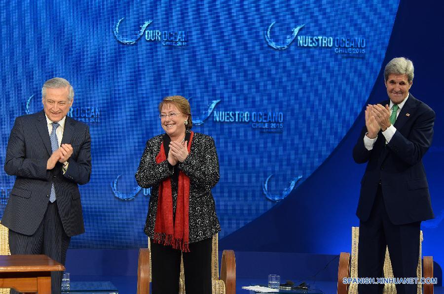 Presidenta de Chile inaugura II Conferencia "Nuestro Océano" en Viña del Mar