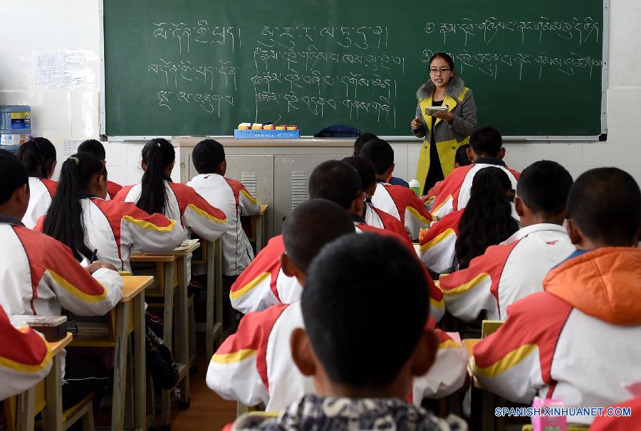 Educación bilingüe en áreas tibetanas de Yunnan
