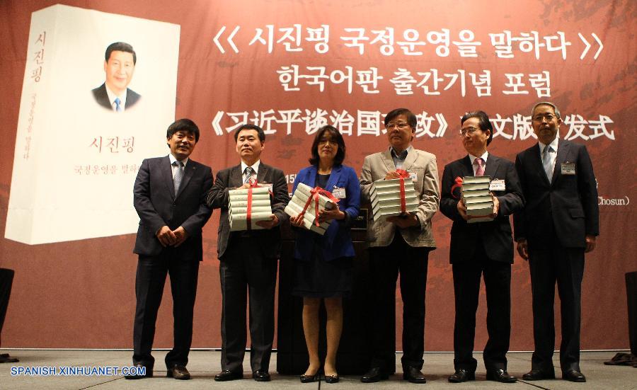 Corea del Sur publica libro de Xi sobre gobernación de China en coreano