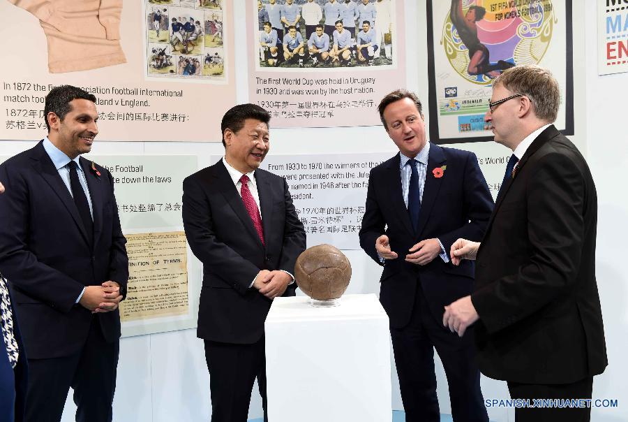 Presidente chino desea mayor cooperación deportiva entre China y Reino Unido