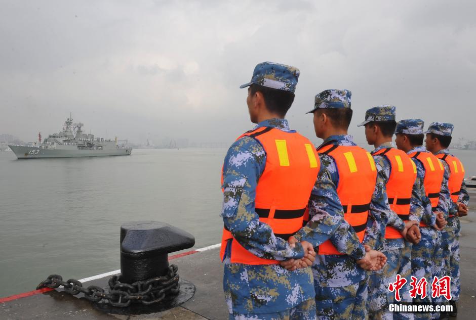 Ejercicio naval conjunto entre China y Francia
