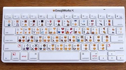 Inventan el primer teclado con emoticonos incorporados