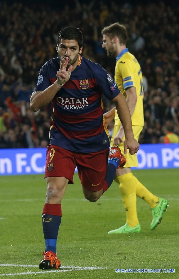 Fútbol: Barcelona gana 3-0 a Bate Borisov