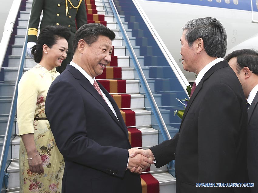 Presidente chino comienza visita de Estado a Vietnam 2