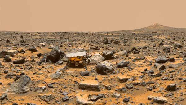 Descubren indicios de niebla ácida en Marte