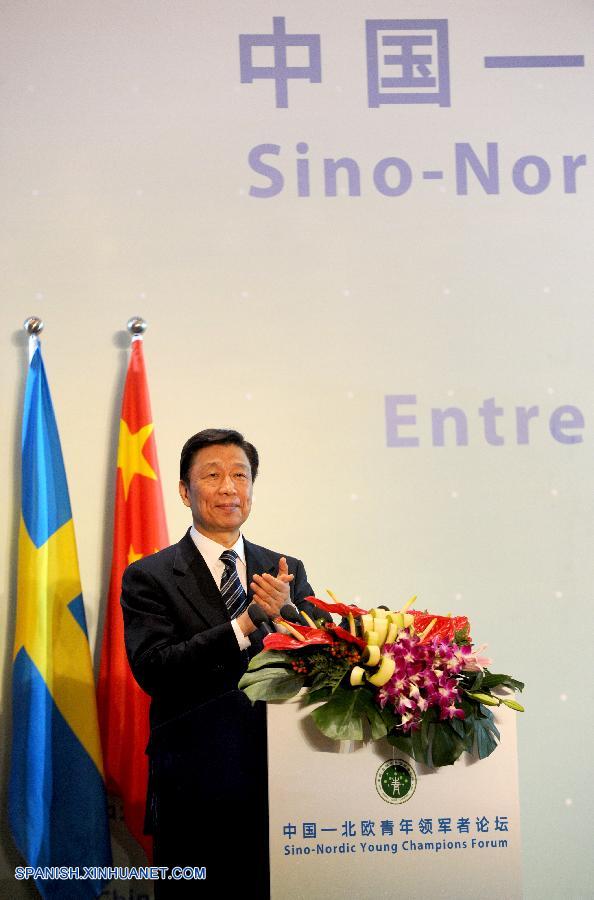 Vicepresidente chino espera que jóvenes chinos y nórdicos fortalezcan innovación