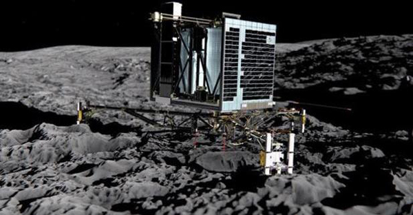 La sonda Philae cumple un año sobre un cometa