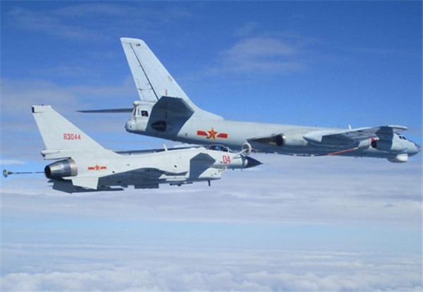 Siete logros de las Fuerzas Aéreas de China