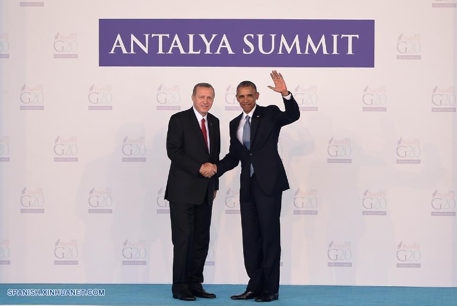 Comienza cumbre del G20 en Turquía, Xi expondrá visión china