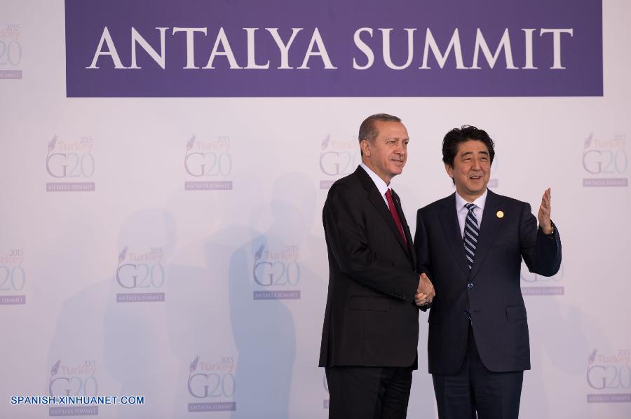 Comienza cumbre del G20 en Turquía, Xi expondrá visión china