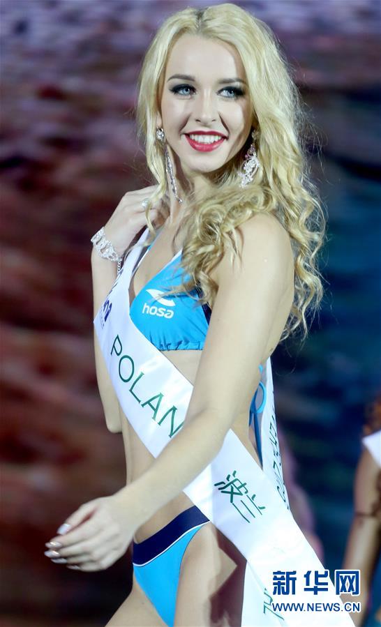 Finalistas Miss Bikini Universo compiten en China