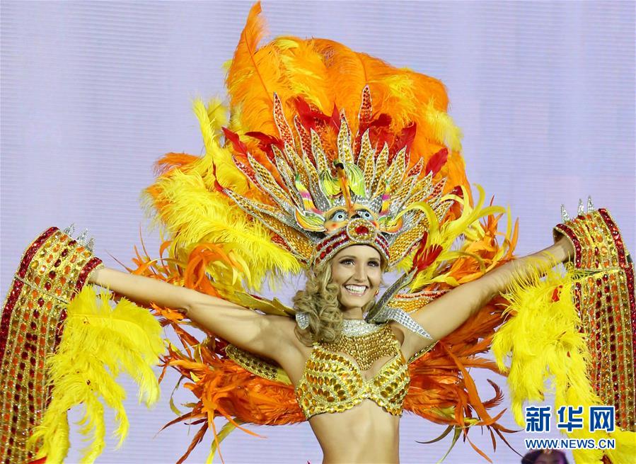 Finalistas Miss Bikini Universo compiten en China