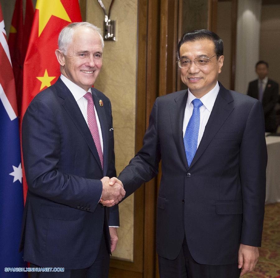 Premier chino insta a una pronta implantación del TLC entre China y Australia