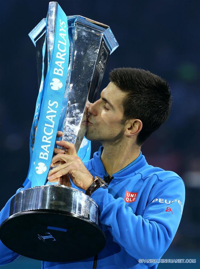 Novak Djokovic conquista sus quintas ATP World Tour Finals