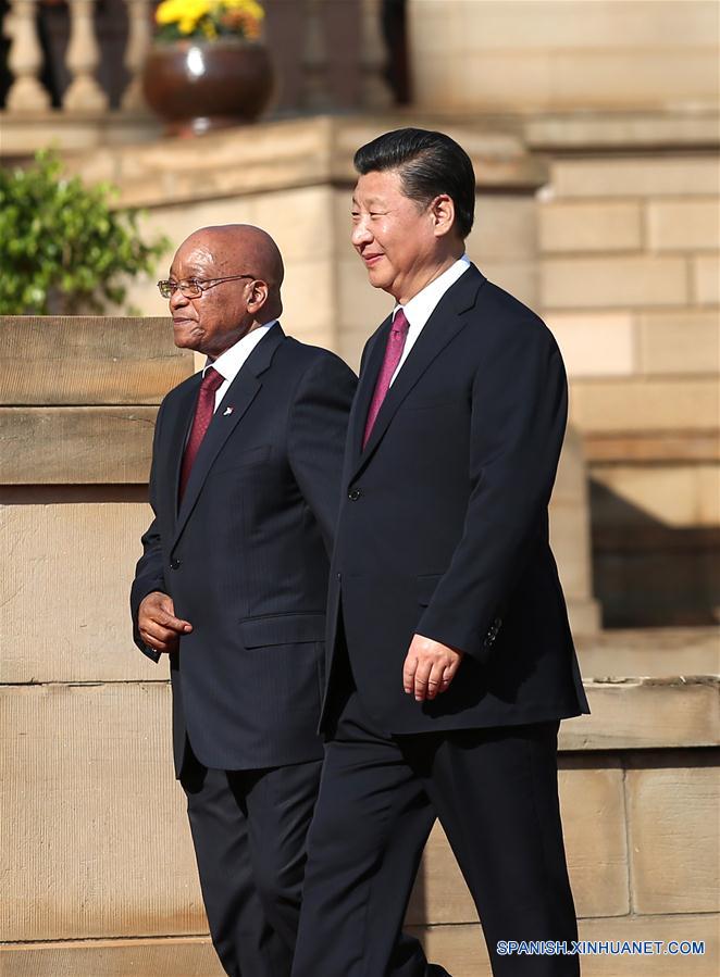 Xi promete elevar lazos China-Sudáfrica hasta niveles más altos