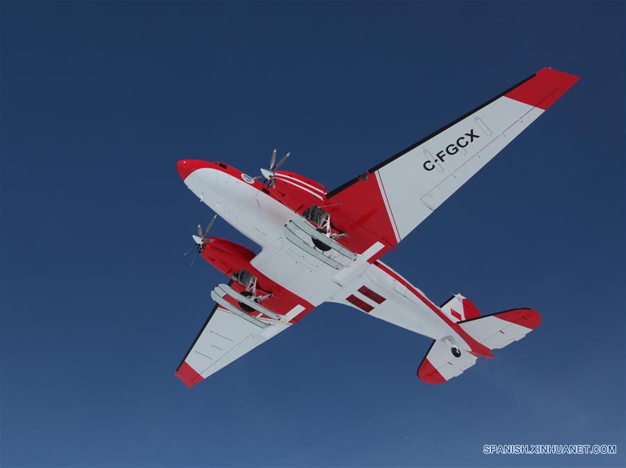 Prueban con éxito la primera aeronave polar china