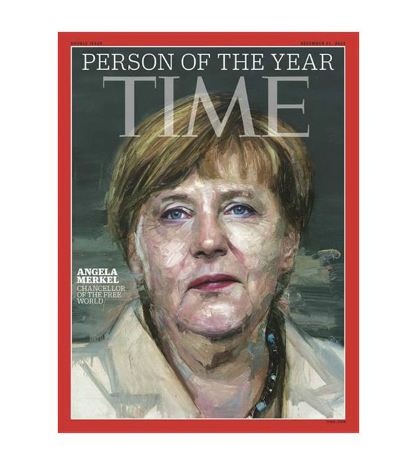 Angela Merkel es elegida 