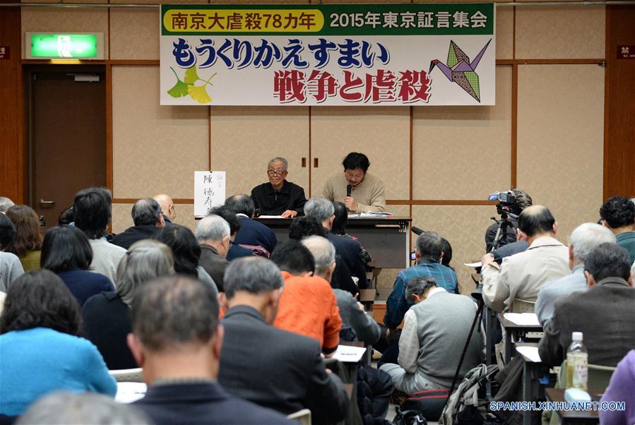 Realizan en Tokio reunión por el 78 aniversario de la Masacre de Nanjing