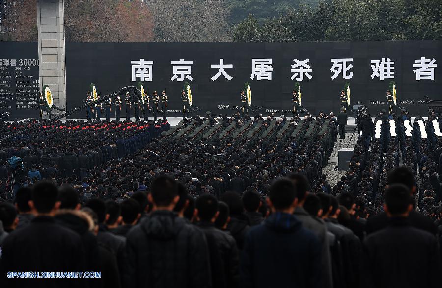China celebra ceremonia en memoria de víctimas de Masacre de Nanjing