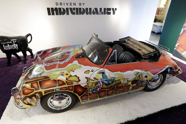Subastan el Porsche de la cantante Janis Joplin