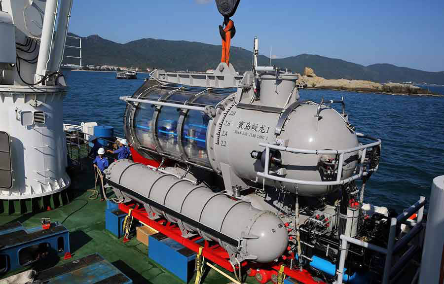 Comienzan las pruebas del submarino turístico más grande del mundo en Hainan