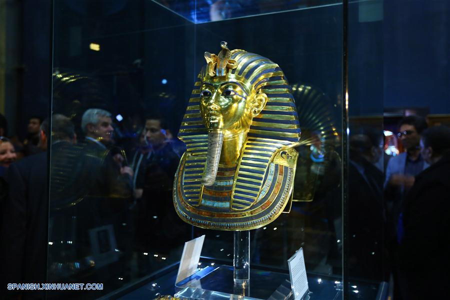 Máscara de oro de Tutankamón vuelve a ser exhibida tras restauración