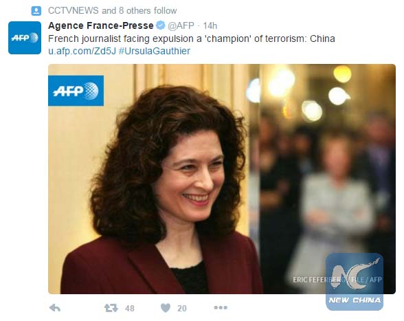 El 95% de los encuestados apoya la expulsión de la periodista francesa Ursula Gauthier