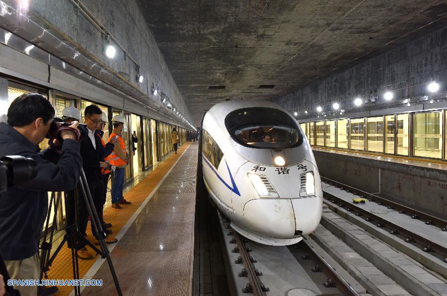 Inaugurada en Shenzhen mayor estación de ferrocarril subterránea de Asia