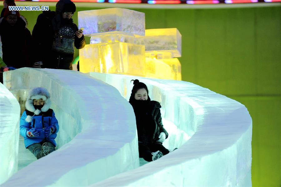 Inauguran el Festival Internacional de Hielo y Nieve de Harbin
