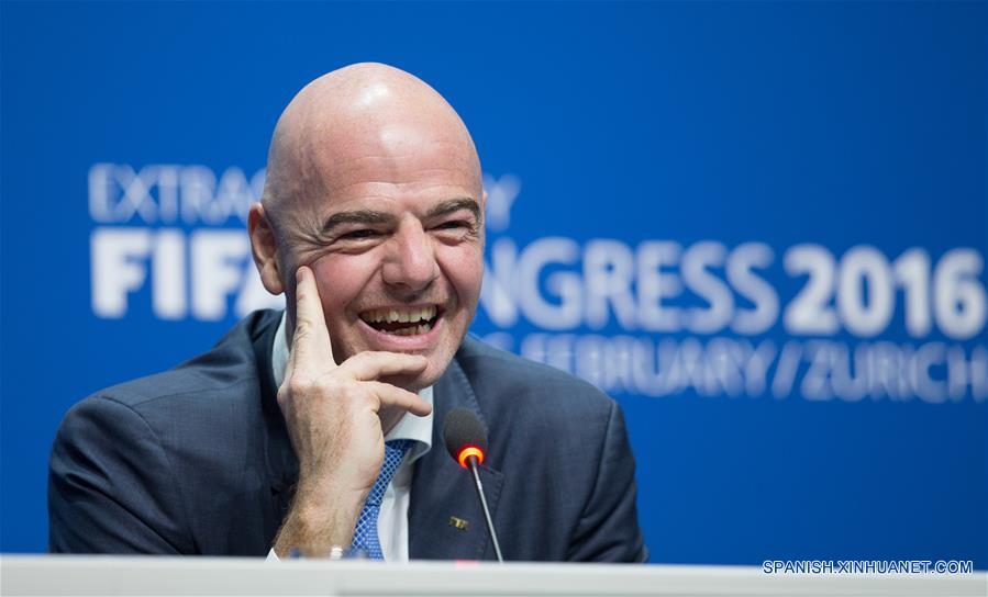 Eligen a Infantino como nuevo presidente de FIFA