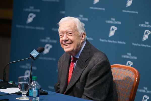 Jimmy Carter supera el cáncer que padecía