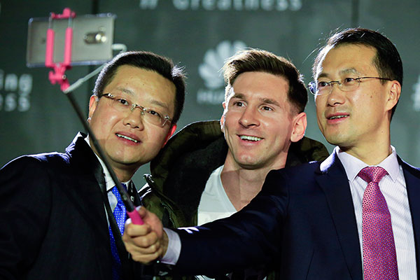 Huawei recluta a Lionel Messi para alcanzar los objetivos globales