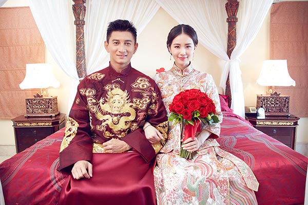 Los actores Liu Shishi y Nicky Wu se casan en Bali