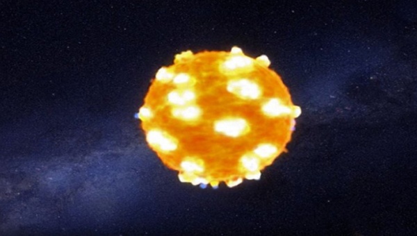 La NASA capta por primera vez la explosión de una supernova