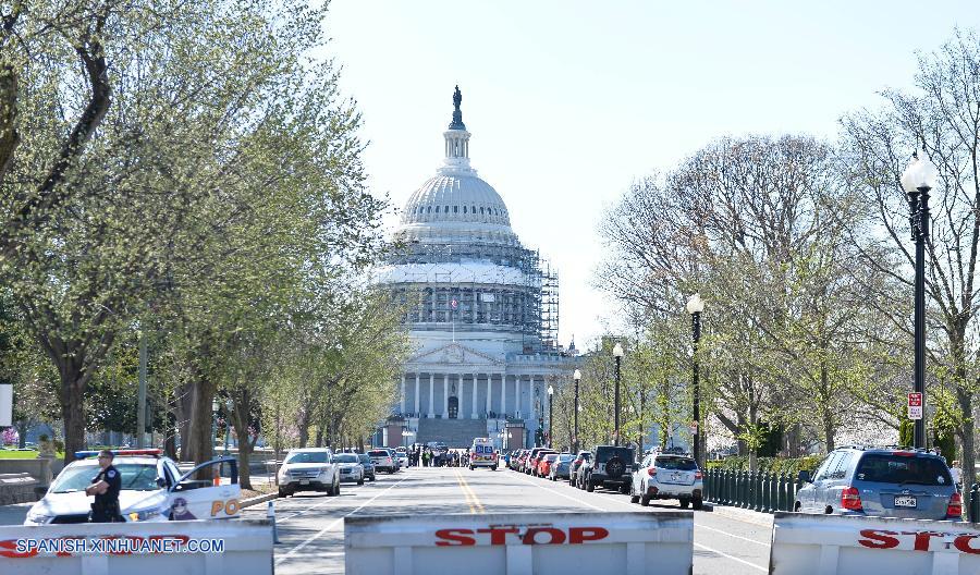 Cierran Casa Blanca y Capitolio tras informe de disparos