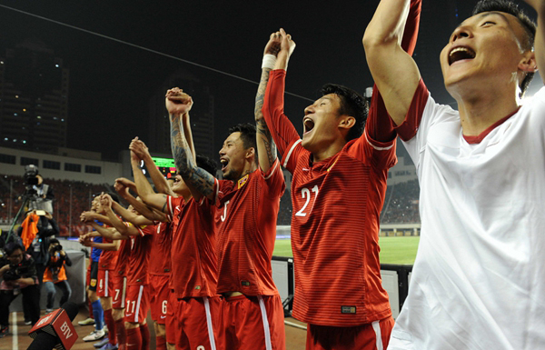 China pasa a la fase final de la competición preliminar de Asia después de 15 años