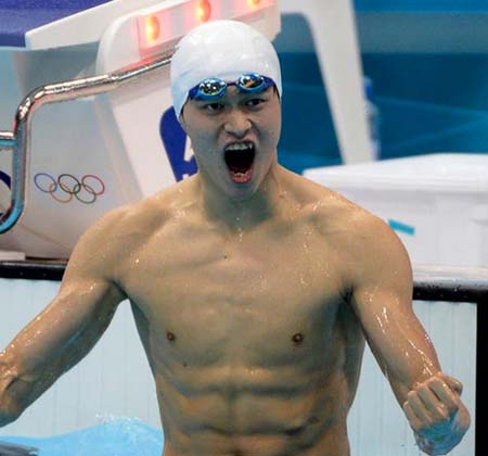 Eligen a nadador Sun Yang como atleta chino más influyente de 2015