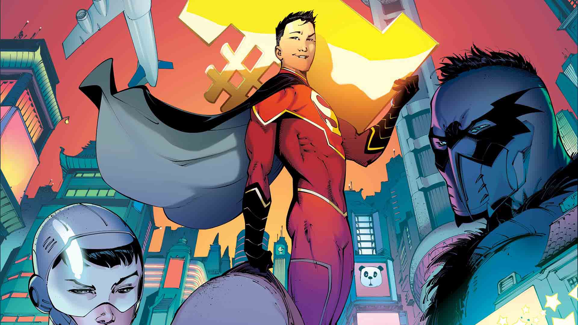 DC Comics presenta el nuevo Superman con caracteristicas chinas