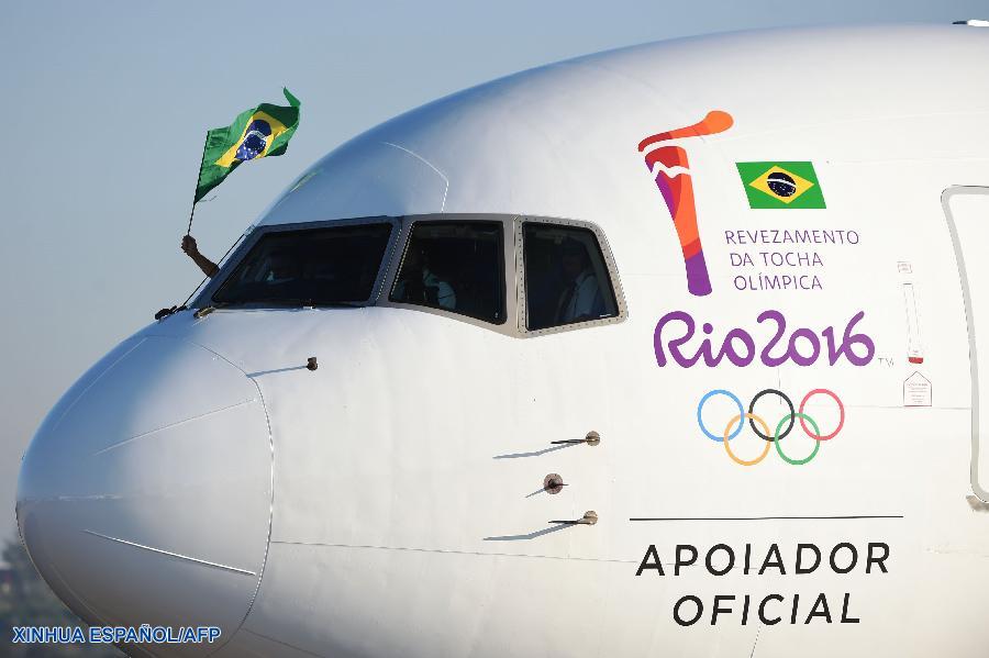 Río 2016: La llama olímpica llega a Brasil