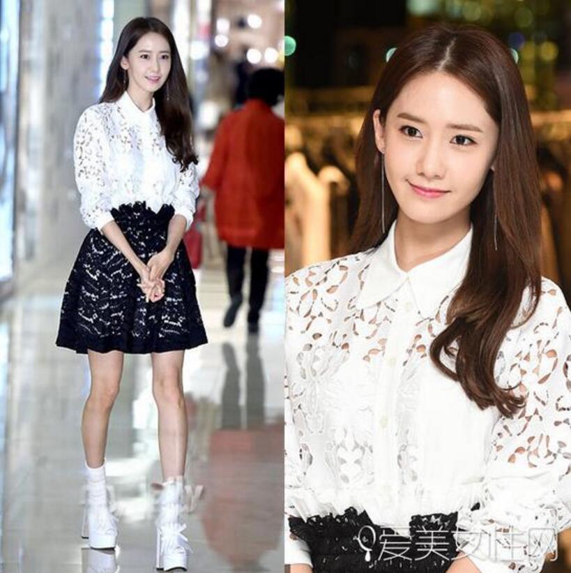 Yoona: en vestido antiguo VS en vestido moderno