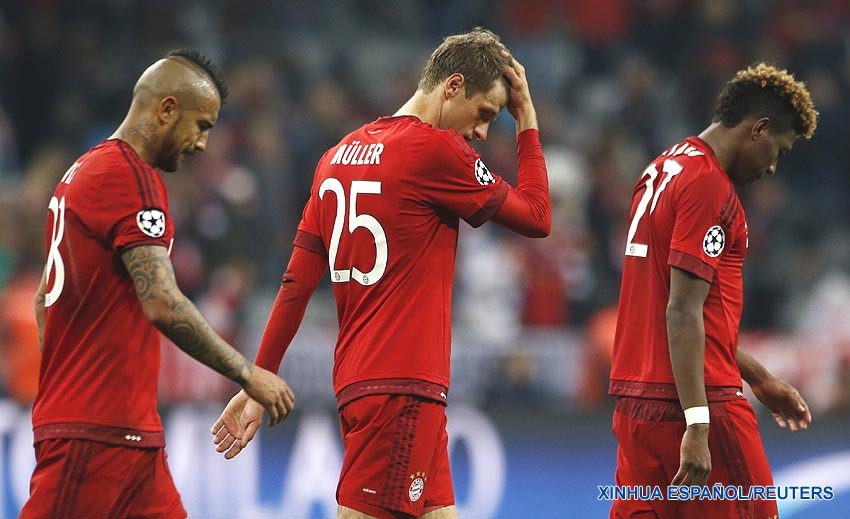 Fútbol: Atlético de Madrid elimina al Bayern en semifinales de la "Champions"