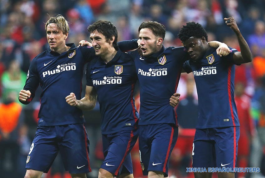 Fútbol: Atlético de Madrid elimina al Bayern en semifinales de la "Champions"